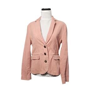 Divided by H&M Size 12 Blazer Pink Corduroy Blazer Preloved